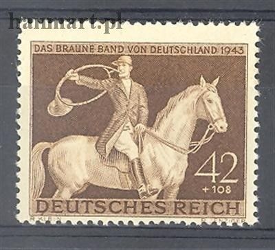Znaczek Deutsches Reich / III Rzesza 1943 Mi 854 Czyste **