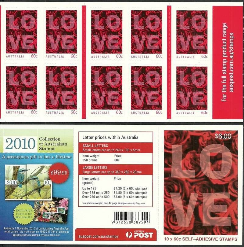 Znaczek Australia 2011 Mi mh 477 Czyste **
