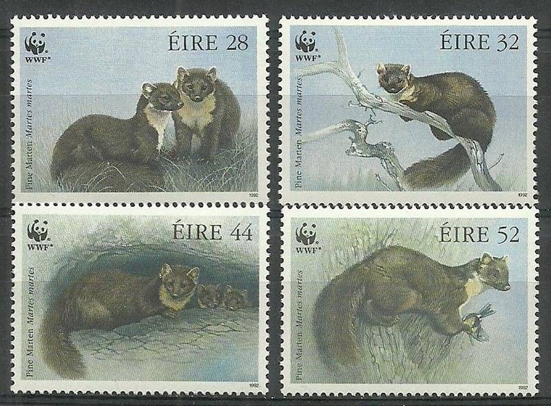 Znaczek Irlandia 1992 Mi 798-801 Czyste **