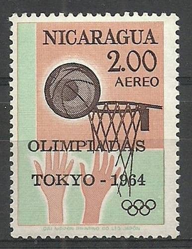 Znaczek Nikaragua 1964 Mi 1371 Czyste **