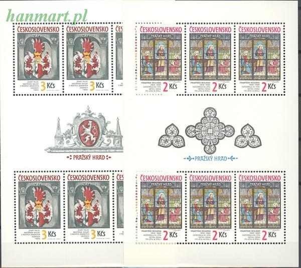 Znaczek Czechosłowacja 1987 Mi ark 2909-2910 Czyste **