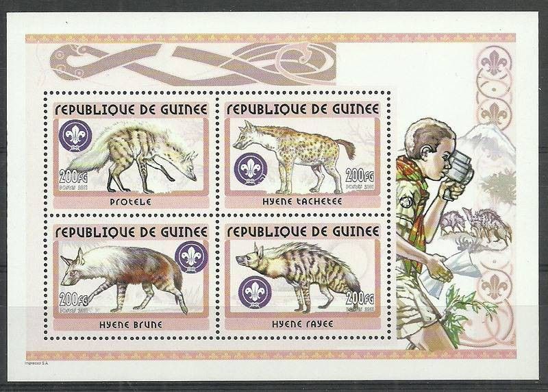 Znaczek Gwinea 2001 Mi bl 666 Czyste **