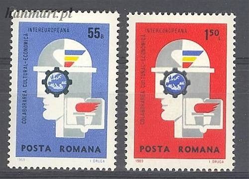 Znaczek Rumunia 1969 Mi 2764-2765 Czyste **