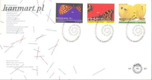 Znaczek Holandia 1993 Mi 1470-1472 FDC
