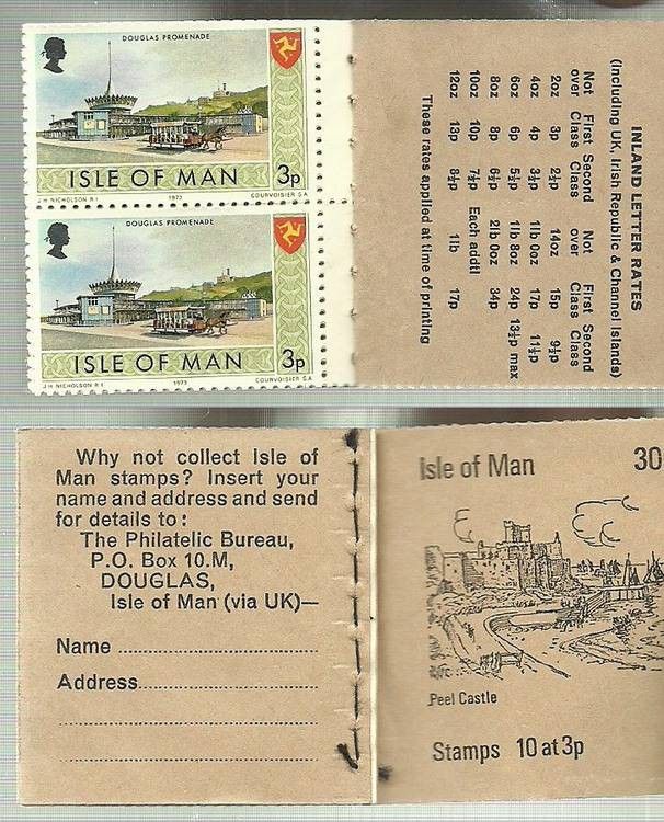 Znaczek Wyspa Man 1973 Mi mh O-3 Czyste **