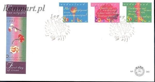 Znaczek Holandia 1997 Mi 1613-1615 FDC