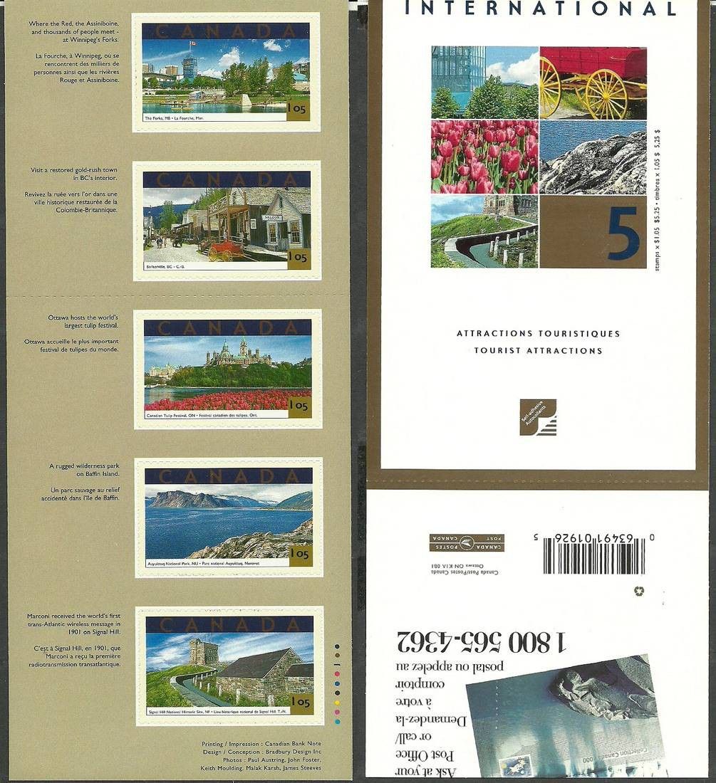 Znaczek Kanada 2001 Mi mh O-258 Czyste **