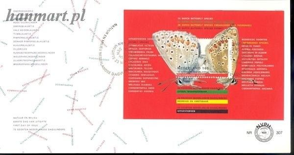 Znaczek Holandia 1993 Mi bl 38 FDC
