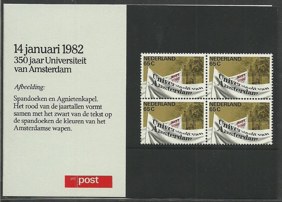Znaczek Holandia 1982 Mi 1198 Czyste **