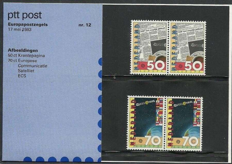 Znaczek Holandia 1983 Mi 1232-1233 Czyste **