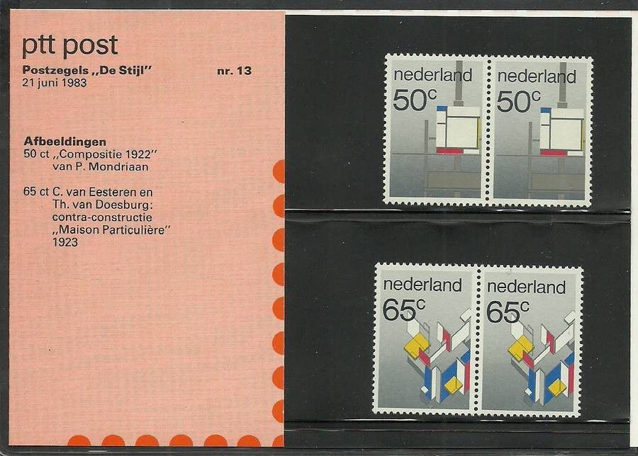 Znaczek Holandia 1983 Mi 1234-1235 Czyste **