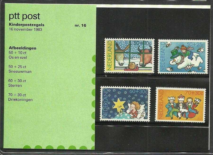 Znaczek Holandia 1983 Mi 1241-1244 Czyste **