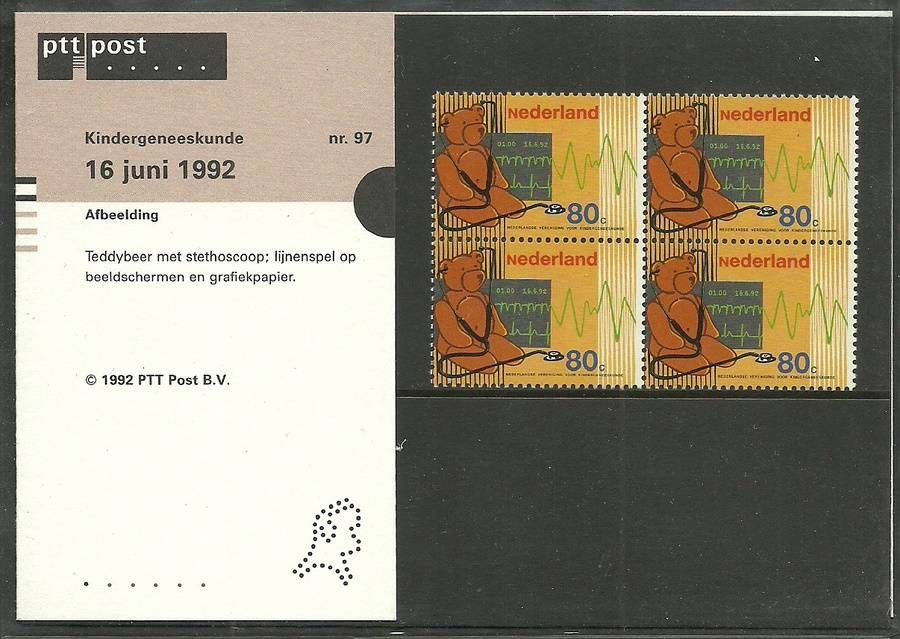 Znaczek Holandia 1992 Mi 1444 Czyste **