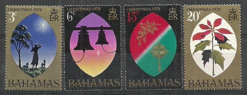 Znaczek Bahamy 1972 Mi 344-347 Czyste **