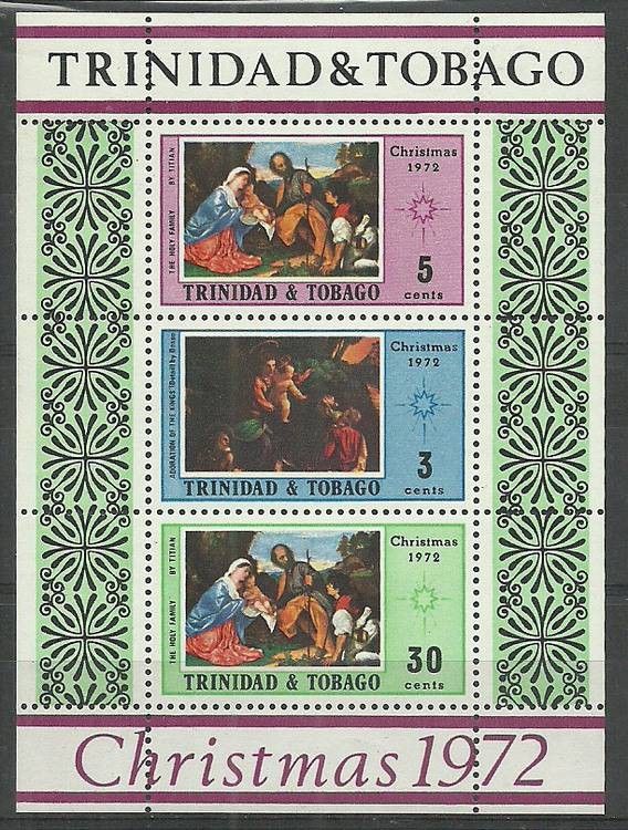 Znaczek Trynidad i Tobago 1972 Mi bl 6 Czyste **