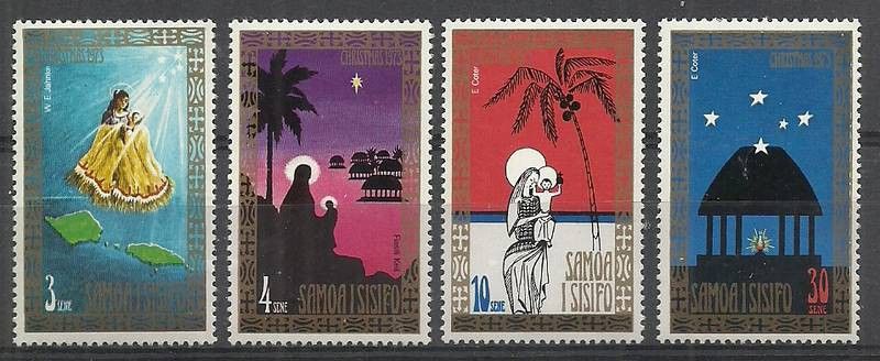 Znaczek Samoa 1973 Mi 289-292 Czyste **