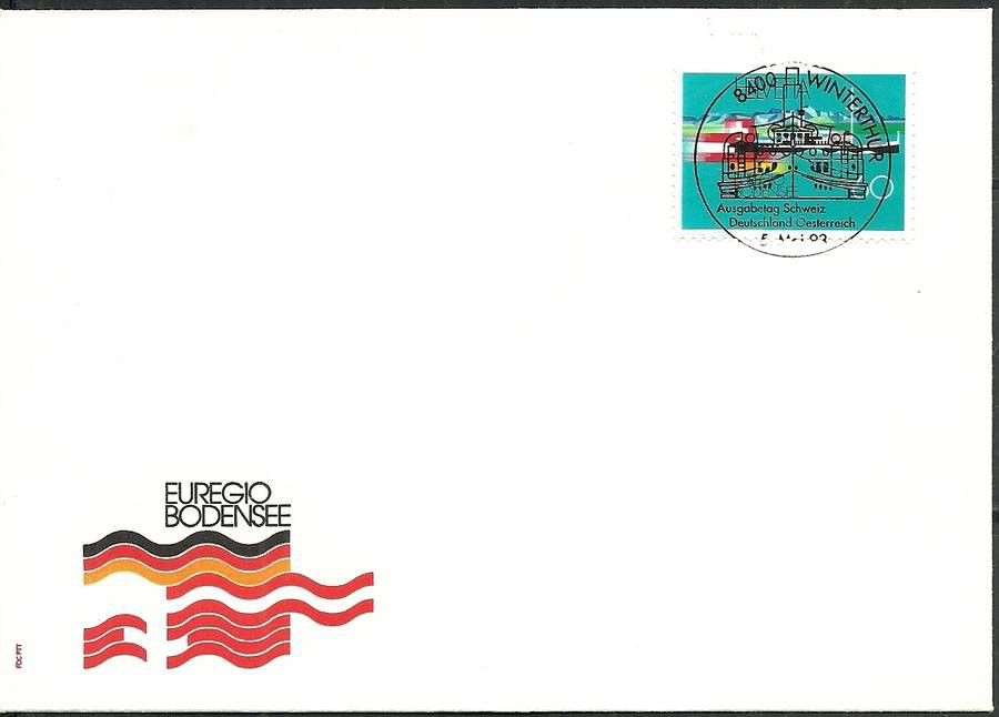 Znaczek Szwajcaria 1993 Mi 1501 FDC