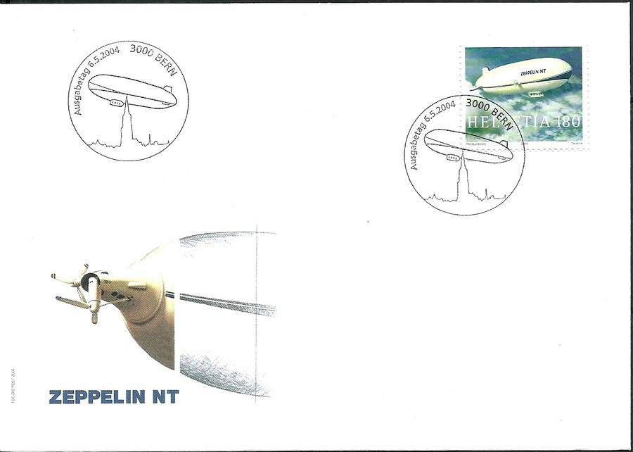 Znaczek Szwajcaria 2004 Mi 1879 FDC