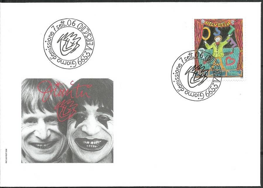 Znaczek Szwajcaria 2006 Mi 1965 FDC