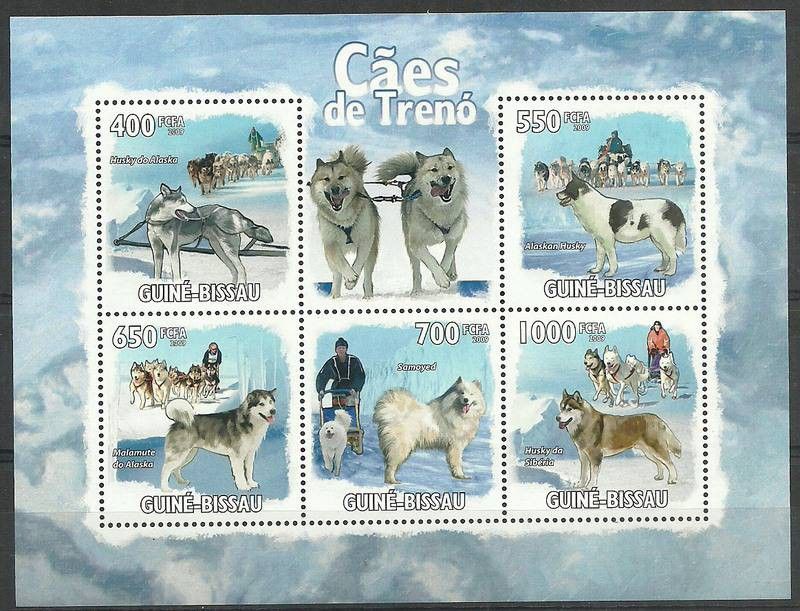 Znaczek Gwinea Bissau 2009 Mi ark 4456-4460 Czyste **