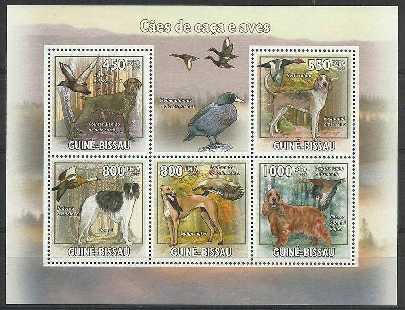 Znaczek Gwinea Bissau 2009 Mi ark 4486-4490 Czyste **