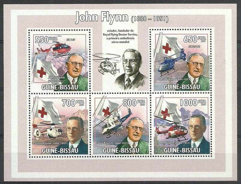 Znaczek Gwinea Bissau 2009 Mi ark 4515-4519 Czyste **