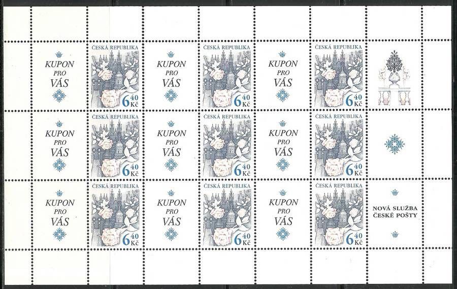 Znaczek Czechy 2003 Mi ark 353 Czyste **