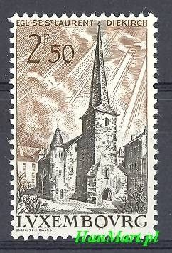 Znaczek Luksemburg 1962 Mi 659 Czyste **