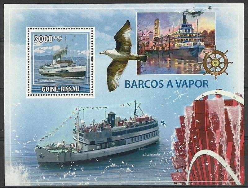 Znaczek Gwinea Bissau 2009 Mi bl 738 Czyste **
