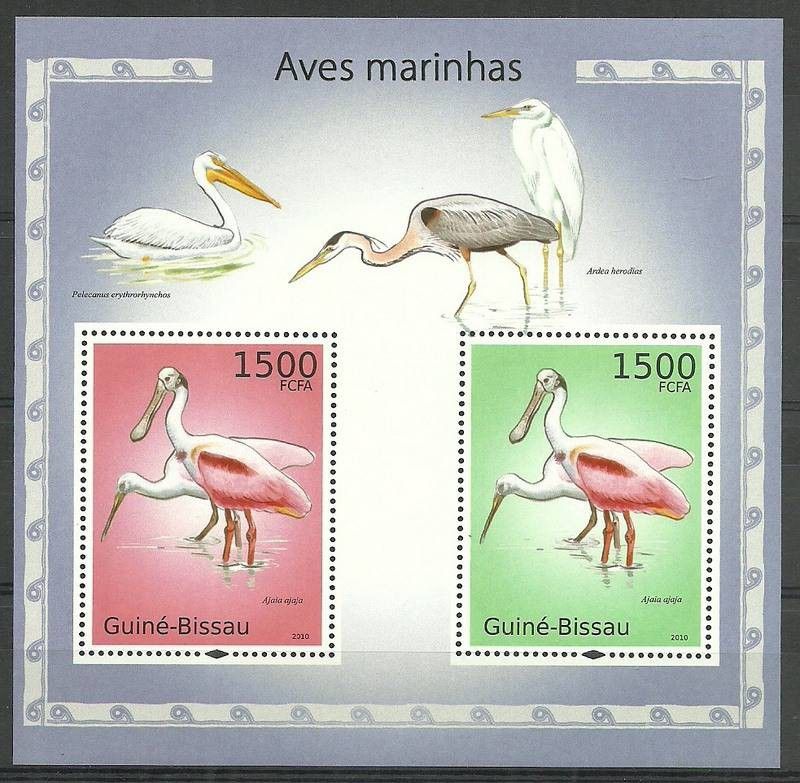 Znaczek Gwinea Bissau 2010 Mi bl 860 Czyste **