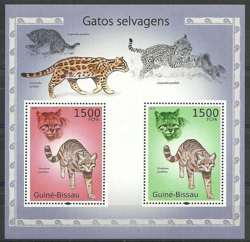 Znaczek Gwinea Bissau 2010 Mi bl 869 Czyste **