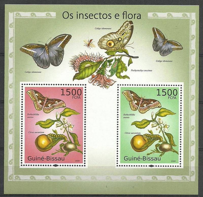 Znaczek Gwinea Bissau 2010 Mi bl 874 Czyste **