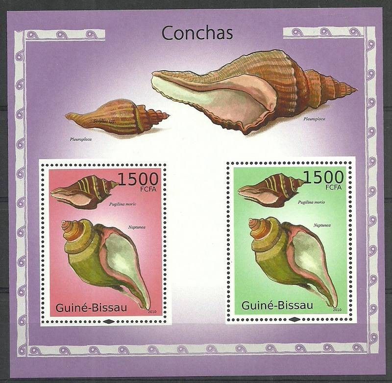 Znaczek Gwinea Bissau 2010 Mi bl 875 Czyste **