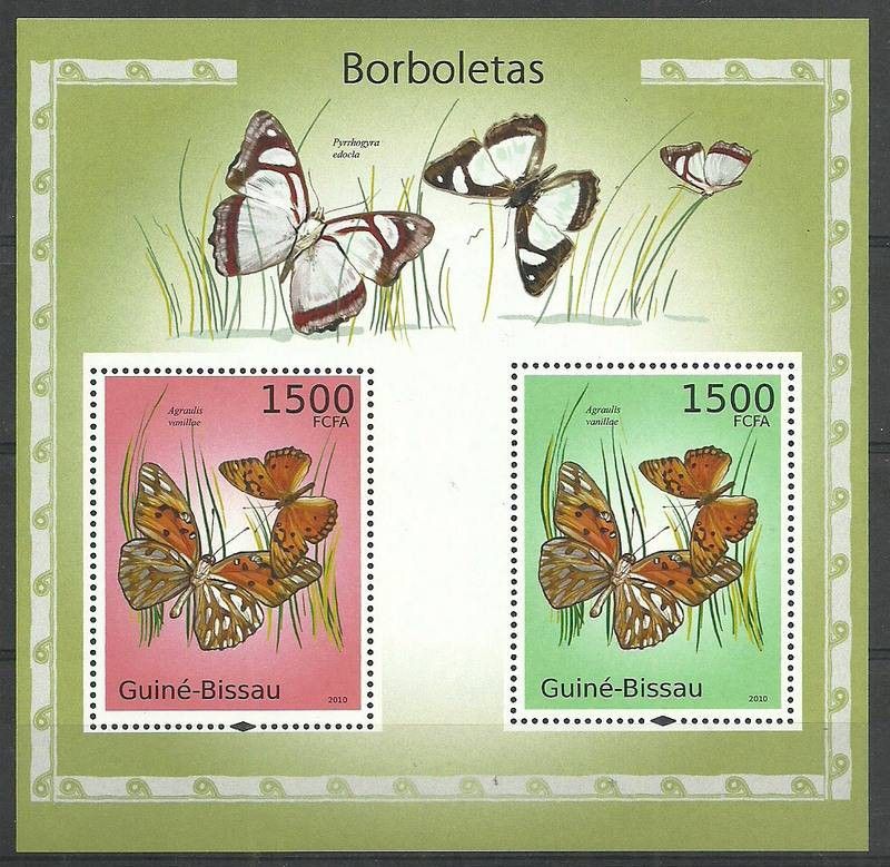 Znaczek Gwinea Bissau 2010 Mi bl 876 Czyste **