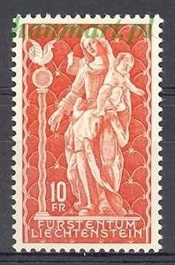Znaczek Liechtenstein 1965 Mi 449 Z podlepką *