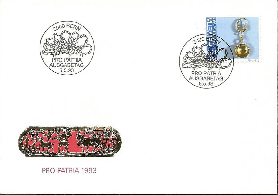 Znaczek Szwajcaria 1993 Mi 1502 FDC