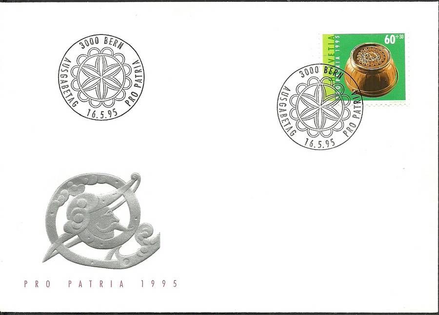 Znaczek Szwajcaria 1995 Mi 1548 FDC