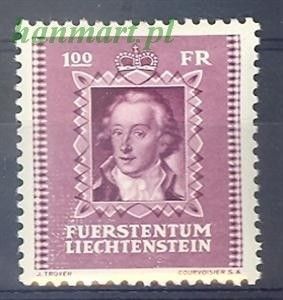Znaczek Liechtenstein 1942 Mi 209 Czyste **
