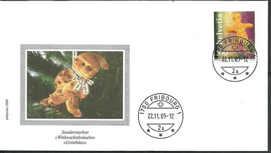 Znaczek Szwajcaria 2005 Mi 1948 FDC