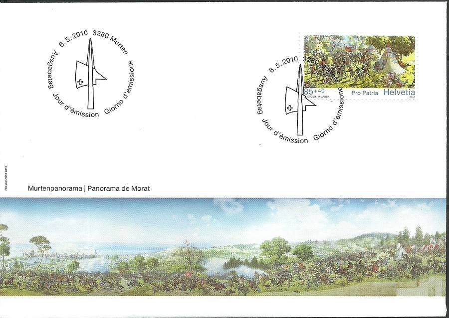 Znaczek Szwajcaria 2010 Mi 2160 FDC