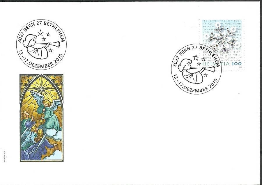 Znaczek Szwajcaria 2010 Mi 2184 FDC