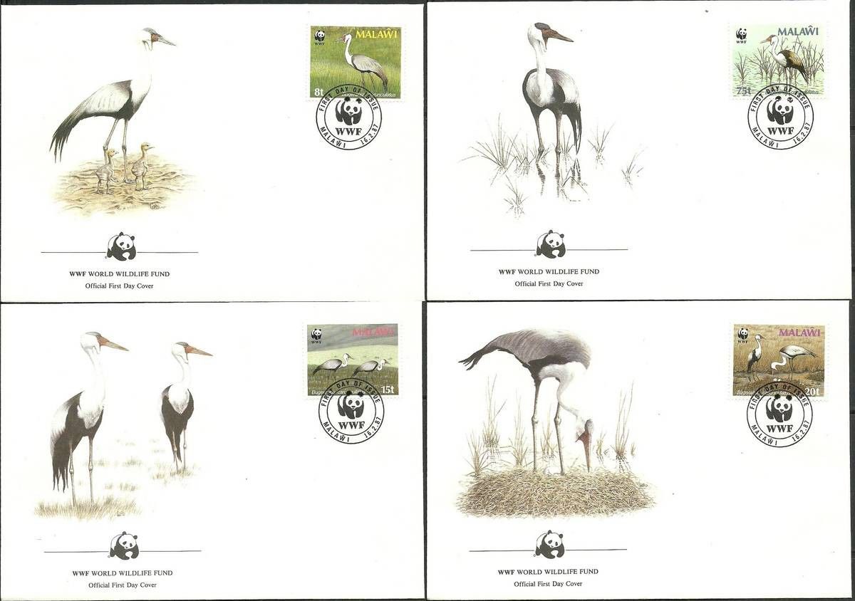 Znaczek Malawi 1987 Mi 477-480 FDC