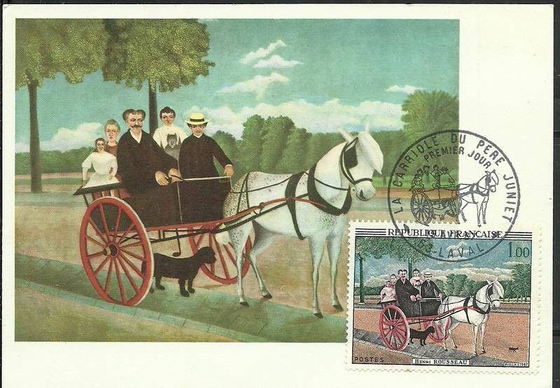 Znaczek Francja 1967 Mi 1575 Karta Max