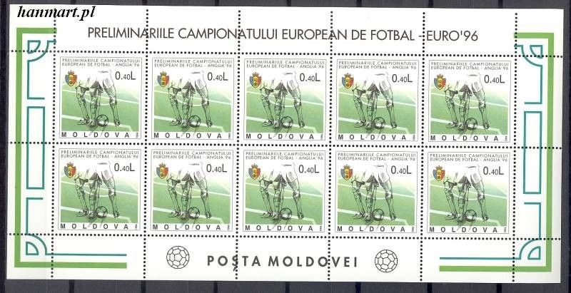 Znaczek Mołdawia 1994 Mi ark 133-135 Czyste **
