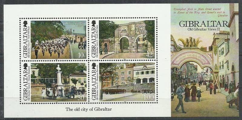 Znaczek Gibraltar 2012 Mi bl 108 Czyste **