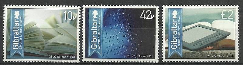 Znaczek Gibraltar 2013 Mi 1543-1545 Czyste **