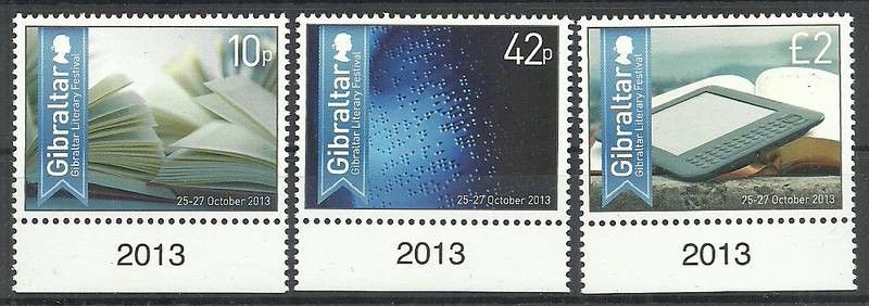 Znaczek Gibraltar 2013 Mi 1543-1545 Czyste **