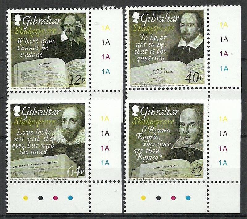 Znaczek Gibraltar 2014 Mi 1625-1628 Czyste **