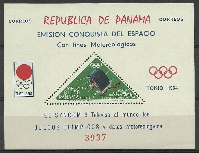 Znaczek Panama 1964 Mi bl 29 Czyste **
