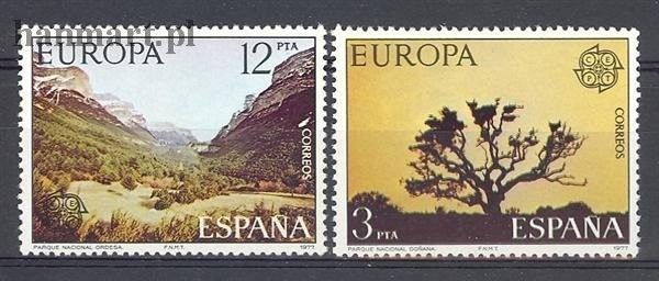 Znaczek Hiszpania 1977 Mi 2299-2300 Czyste **